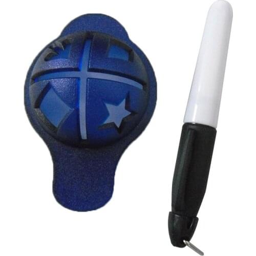 Golf Ball Alignment Identification Tool Putt Positioning Ball Golf Line Marker Golf Training Template Alignment Marks Tool MJ