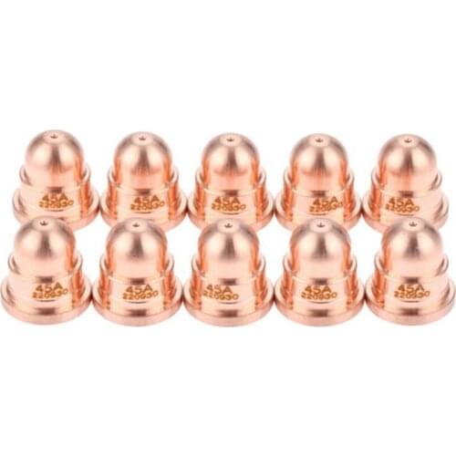 HOT-50 Pcs 45A Nozzle 220930 Nozzle for Plasma Cutting Torch Consumables Fine Cut Processes Welding & Soldering Supplies