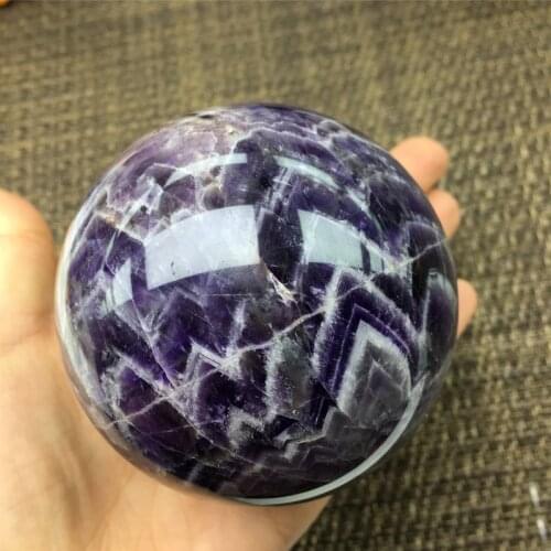 Natural dream amethyst quartz crystals ball healing stones sphere home decoration for gifts