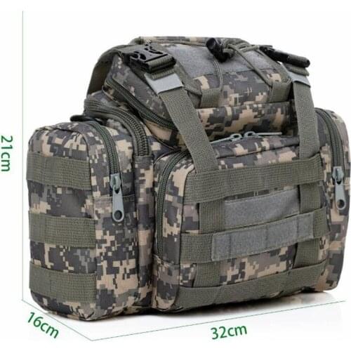Oxford Waist Bag Multi-functional Tactical Soft Simple Shoulder Outdoor Casual Mountain Bag Camping Army Backpack
