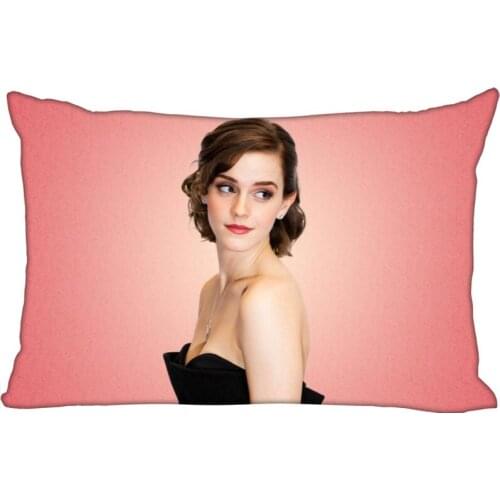 Rectangle Pillow Cases Hot Sale Best Nice High Quality Emma Watson Pillow Cover Home Textiles Decorative Pillowcase Custom