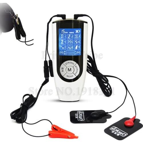 USB Charging Electric Shock Nipple Labia Clitoris Clamps Electro Shock Body Massage Pad Adult Game Sex Toys For Women Men Couple