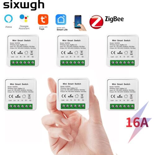 Tuya Zigbee smart switch hub gateway smart home bridge wireless remote control app works with alexa google home