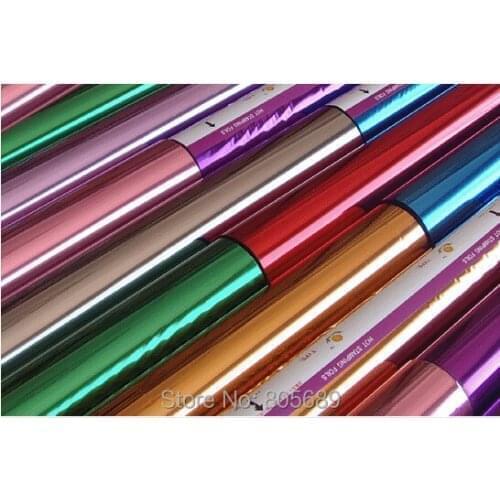 High qualitycolored aluminum hot stamping foil roll for Plastics / Leather / Fabrics suit for Audley 3050A hot stamping machine