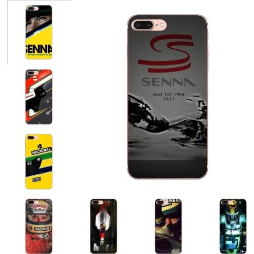 Ayrton Senna I Have No Idols Nice Phone Cases For Samsung Galaxy Note 5 8 9 S3 S4 S5 S6 S7 S8 S9 S10 mini Edge Plus Lite