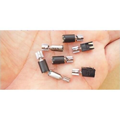 100pcs/lot 4.8*5.4MM Super Miniature Vibration Motor / Vibrator 1.5 V-3 V 0.15-0.23A ,Very Strong Vibrating