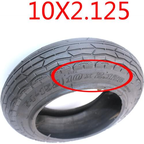10x2.125(54-152) inch Rubber Tire with Inner tube 10x2.125 tire for electric scooter bike Refit Motorcycle parts