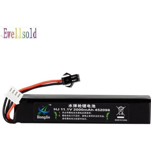 11.1V 2000mAh Li-Po Battery 30C 3S Max 60C Mini Airsoft gun R/C Model Quadcopter R/C Airsoft Gun Battery 452096