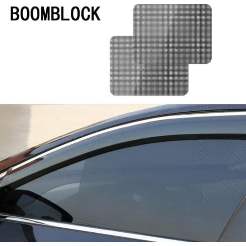 2pcs Car shade covers Accesories Static electricity stickers For Audi A4 B8 VW Passat B5 B7 Skoda Octavia A7 A5 Renault Megane