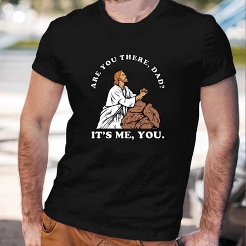 2021 Funny Are You There God Its Me You T-Shirt Body of Christ Graphic Catch Up with Jesus Tee Summer Cotton Casual O-neck Tops
