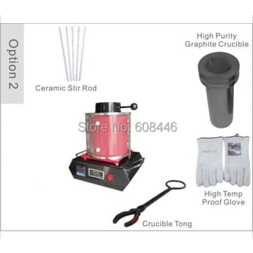 Automatic Digital Melting Furnace 3KG for Melt Scrap Silver & Gold MF-3000 Two