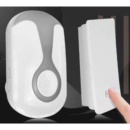 Wireless Welcome Chime Doorbell 38 Music Optional With Night Lamp