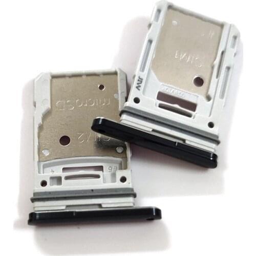 10PCS Sim Tray Holder For Samsung Galaxy S20 FE / Fan Edition / Lite SIM Card Tray Slot Holder Adapter Socket Repair Parts