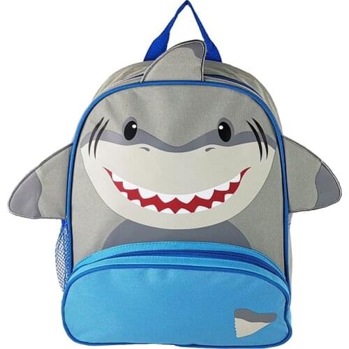 Kindergarten Childrens Schoolbag Shark Cartoon Backpack Baby Boys Girls Schoolbag Kindergarten Kids Bags