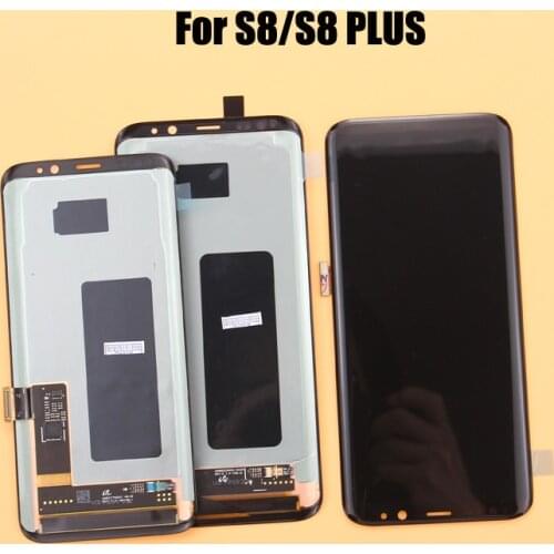 For Samsung Galaxy S8 S8 plus G955f G950F G950U G950FD Super Amoled LCD Display Touch Screen Digitizer