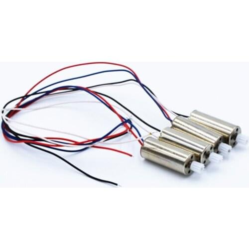 4pcs JXD509 Motors Motor Set Replacement Spare Parts for JXD 509 RC Quadcopter Drones Helicopter(2 x CW Motors + 2 x CCW Motors)