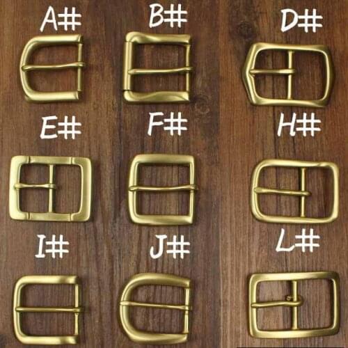 Simple Brass belt Buckle