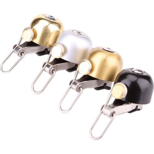 Bicycle Vintage Bell for MTB Road Bike Loud Sound One Touch Classic Handlebar Cycling Bicycle Horn for Cycling Accessories