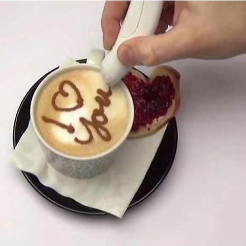 5 Color Electric Coffee Drawing Pen Bird Modeling Carving Writing Decorating Cake Tools Birthday Party Household Products