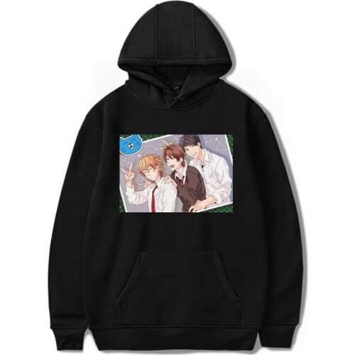 Japanese Anime Yarichin b Club Hoodies Aesthetics boy/girl Sweatshirt Tops Fashion Oversized Harajuku Pullover Unisex Clothing