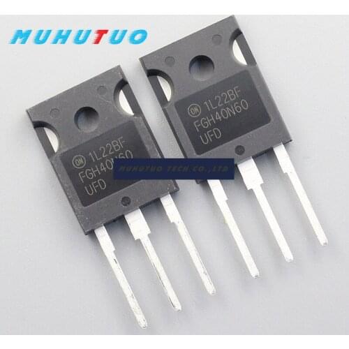 1PCS FGH40N60UFD FGH40N60 40N60 TO247 IGBT tube for welding 600V