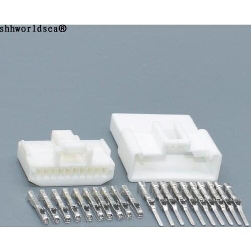 Worldgolden 10 Pin 1.2mm Auto Car Rear Mirror Switch Plug Socket Female Male Wire Connector For Toyota