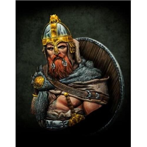 1/10 Viking pride ancient warrior bust toy Resin Model Miniature Kit unassembly Unpainted