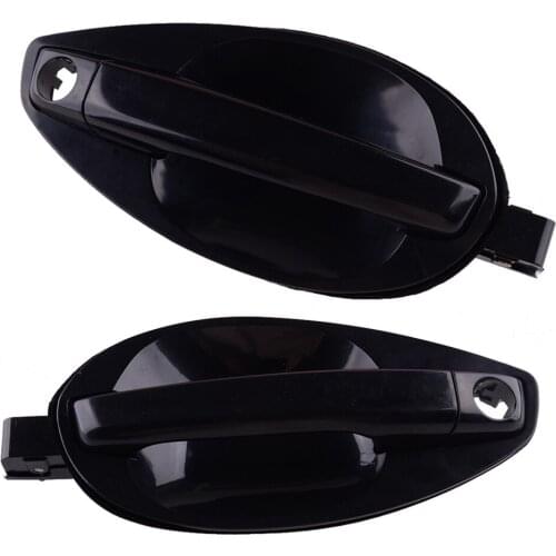 1 Pair Black Outside Door Handle Catch 82660-2C000 82650-2C000 Fit for Hyundai Tiburon Coupe 2003 2004 2005 2006 2007 2008