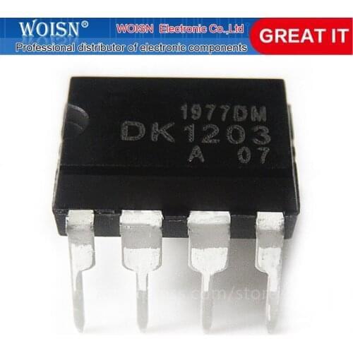 100PCS DK1203 DIP-8 DIP Low off line switching supply control chip In Stock