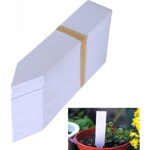 100PCS Plants Labels Garden Tags Stakes Reusable Plants Markers Seedings Tags Sign Gardening Labels Stake