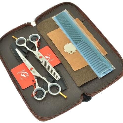 5.5 Inch Japan Hair Scissors Professional Hair Shears for Barbers Japan 440c Steel Hairdressing Cutting Thinning Scissor A0037A