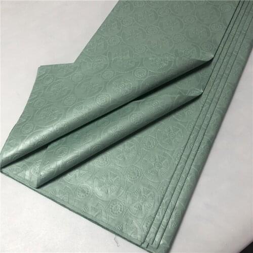 5 Yards Latest 2019 bazin riche Brocade Fabric for men african embossed bazin fabric polyester jacquard brocade fabric A30