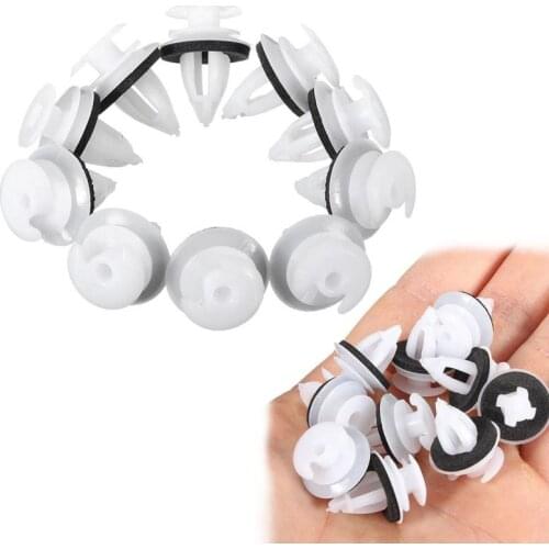 50Pcs/Bag Door Panel Clips With Seal Ring For BMW E34 E36 E38 E39 E46 M3 M5 Z3 X5 Car Accessories