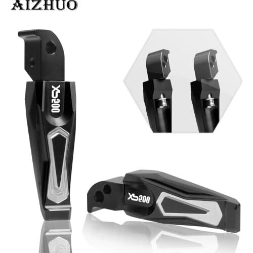 Motorcycle Motorbike Accessories Folding Rearset Foot Pegs Backseat Pedal Rear Foot Pad Foot Support for Yamaha XP500 XP 500