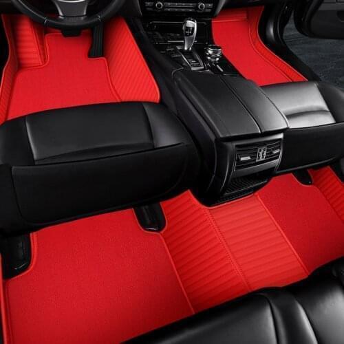 Car floor mats for bmw e60 f30 e46 e36 x5 e70 e39 e30 e91 x3 e83 e92 e53 e65 e91 touring f31 f15 f11 x1 accessories
