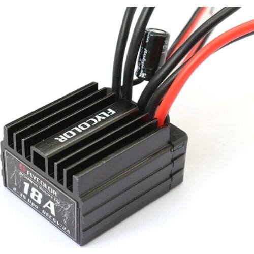 Flycolor Lightning RC Car ESC 18A25A 35A45A 60A 80A 120A 160A Brushless Electronic Speed Controller 2-3S for RC Racing Speeding
