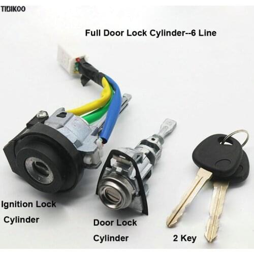 Car Lock Cylinder for Kia K3 Full Door Lock Cylinder Left Front Door Ignition Lock Core