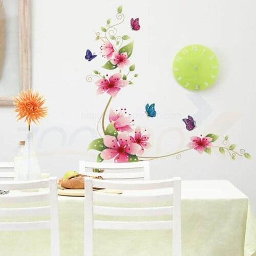 COLOR CASA Flowers Wall Stickers