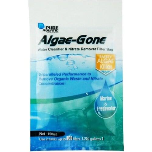 Remove algae Freshwater seawater algaecide aquarium, shrimp and snail remover Removal of brown green algae