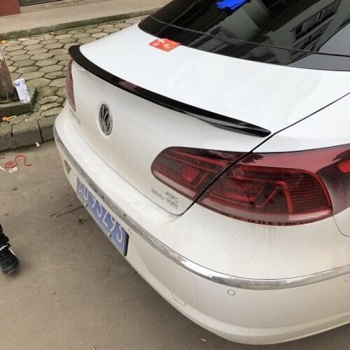 For Volkswagen VW Passat CC 2009 2010 2012 2013 2014 2015 2016 2018 ABS Material Car Rear Trunk Wing Accessories Body Kit