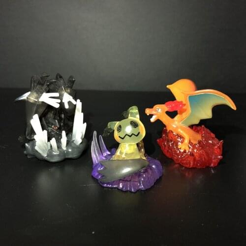 Pokemon Mimikyu Necrozma Charizard Cute Action Figure Ornament Model Toys