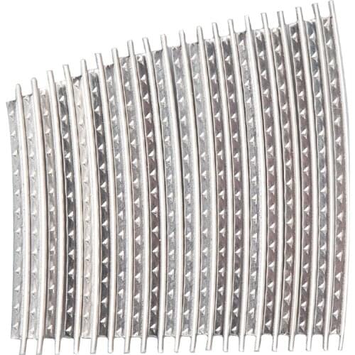 Pack of 20 Fret Wire for Acoustic Guitars Music Replacement Accs 2.0mm Width