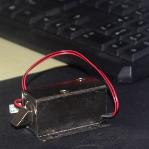 DC12V 0.8A small electromagnetic lock storage cabinets electronic lock mini electric bolt lock drawer file cabinet lock