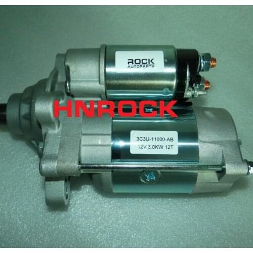 NEW 12V STARTER MOTOR 3C3U-11000-AB 3C3U-11000-AC 6C2T-11000-AA 6C2Z-11002-AA 6670 FOR FORD