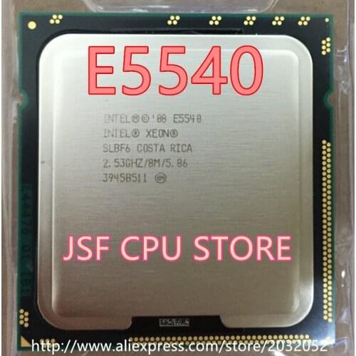 Original Intel Xeon E5540 processor (2.53GHz /LGA1366/8MB/Quad-Core/FSB 1366MHz)Server cpu (working 100% Free Shipping)