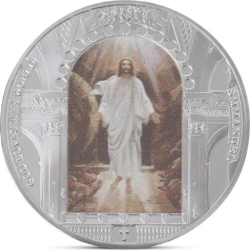 Non-currency Coin Jesus Christ religion Commemorative Coin Collection Gift Souvenir Art Metal Antique Imitation
