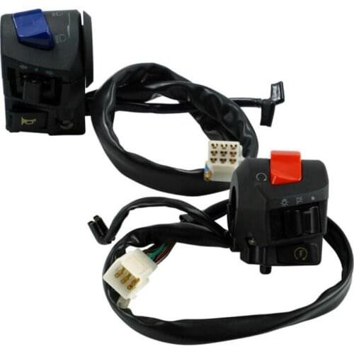 Motorcycle control switch assembly, horn switch, turn signal, headlight, electric starter switch, motorcycle accessories