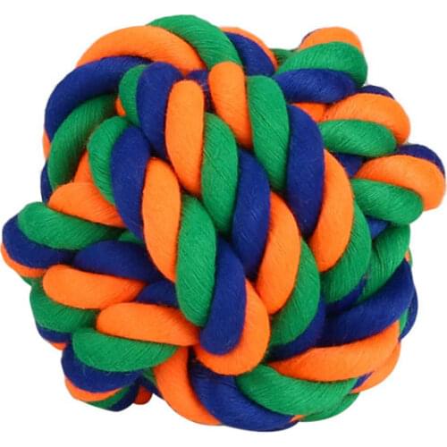 Pet Supplies 3 Colors Suitable for Teddy Bichon for Puppy Molar Teeth Dog Chewing Ball Dog Toy Cats Plush Stick Dogs Accessories