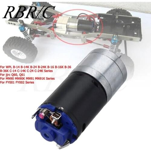 RBR/C 370 Brushed Motor DIY Accessory For MN-90 JJRC Q60 Q61 WPL B14 B16 B24 B36 C14 C24 RC Remote Control Car Spare Parts R320