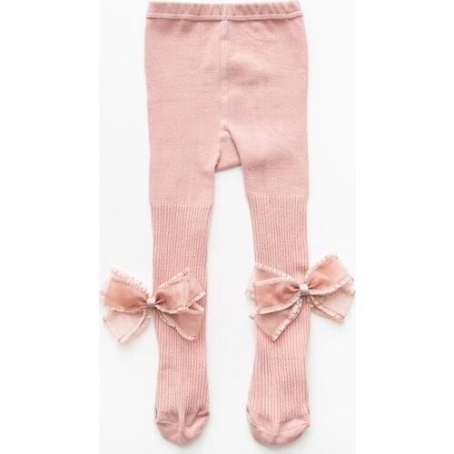 Baby Girls Dance Pants Kids Girls Ballet Dance Butterfly bow-knot Accessories Leggings Stretch Slim Pants Trousers 1-6Y